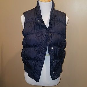 Navy Blue Aeropostale Puffer Vest